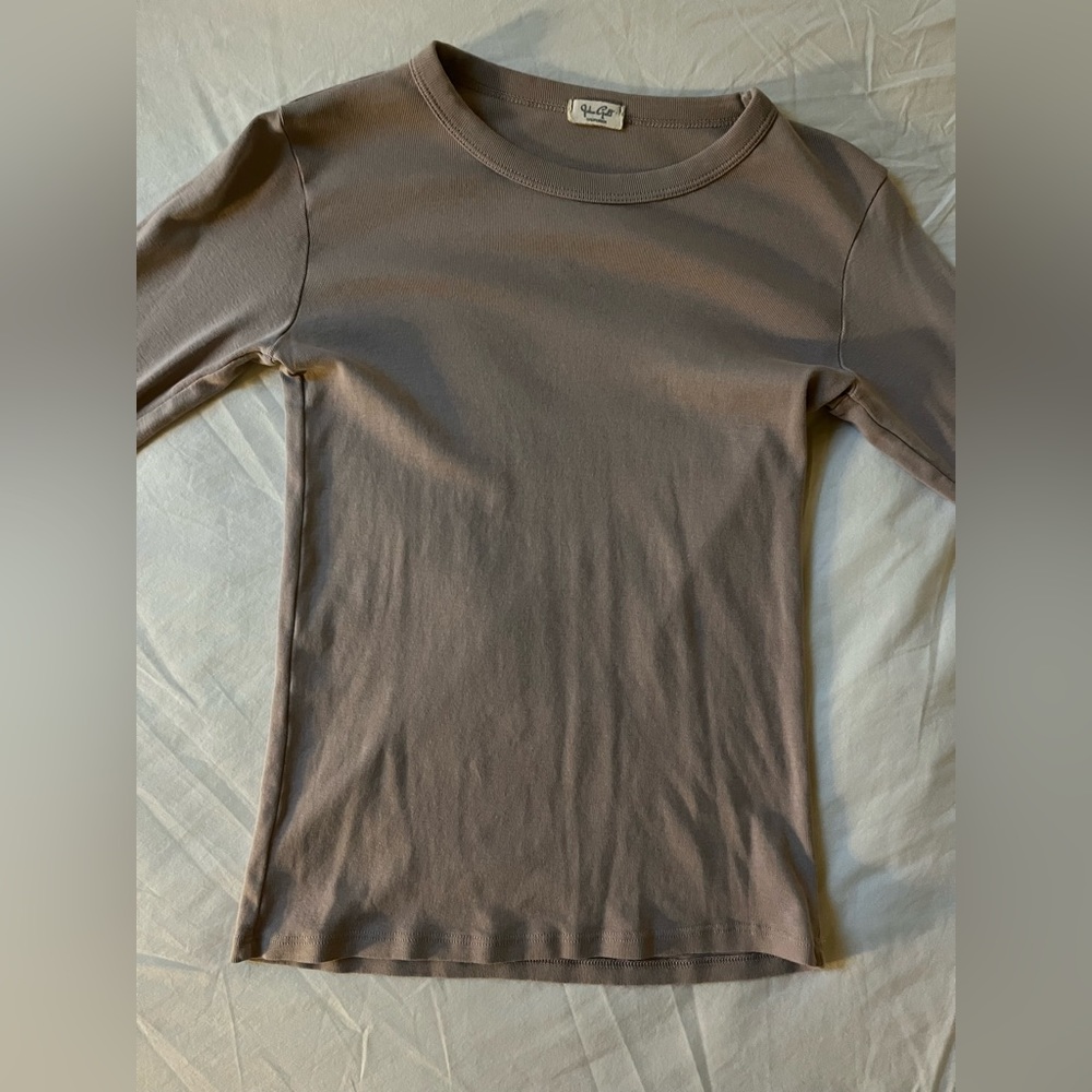 Brandy brown long sleeve